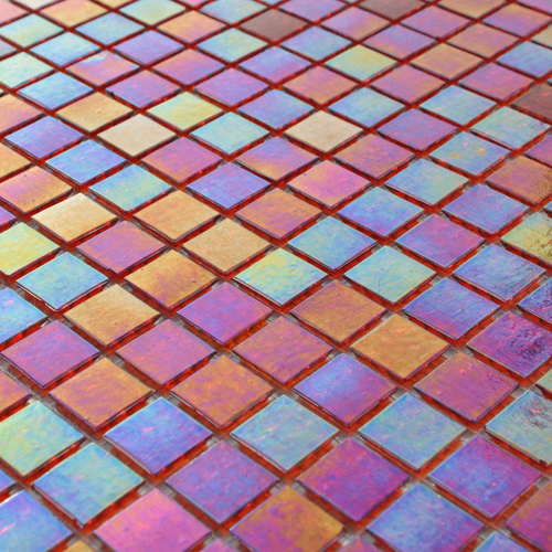 ColorGlitz Iridescent Glass Mosaic Tile